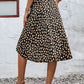 Tied Slit Printed Skirt