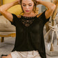 BiBi Front Crochet Lace Adjustable Strap Top - Brand BiBi