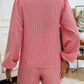 Devine Tied Long Sleeve Top and Shorts Set