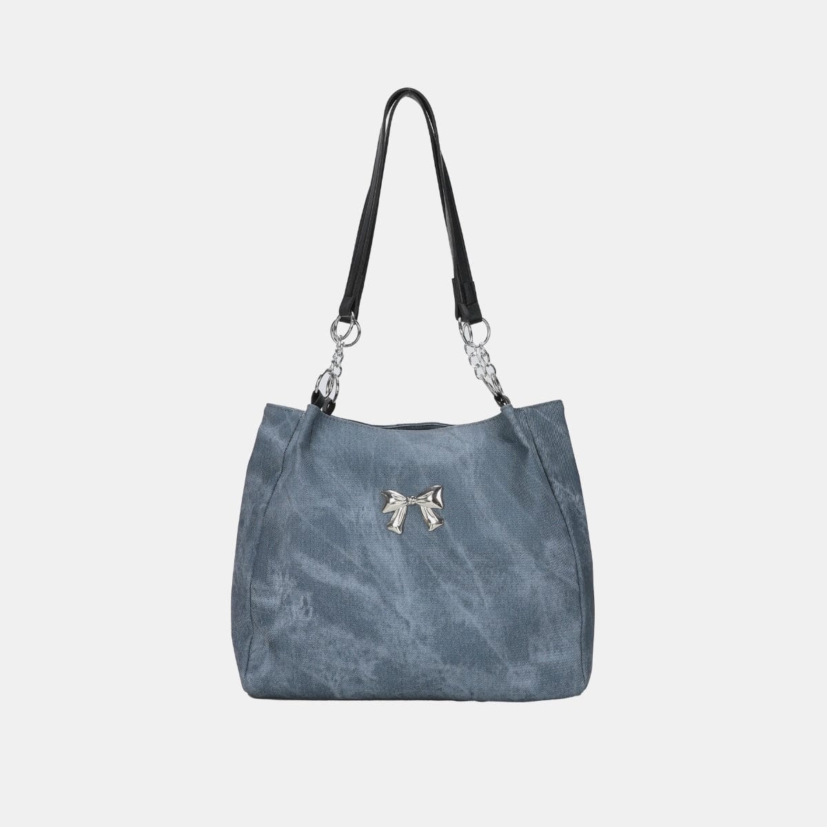 Lily & Luna Bow Polyester Medium Tote Bag