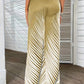 Printed Wide Leg Pants