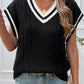 Devine Cable-Knit V-Neck Sweater Vest
