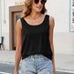 Scoop Neck Sleeveless Top
