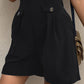 Decorative Button Pocketed Shorts