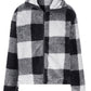 Full Size Plaid Zip Up Long Sleeve Jacket
