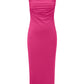 Full Size Backless Cowl Neck Sleeveless Cami Dress