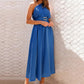 Full Size Single Shoulder Midi Dress