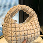 Quilted Puffy Removable Strap Crossbody Bag