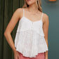 Mittoshop Textured V-Neck Cami