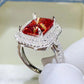 2 Carat Moissanite 925 Sterling Silver Ring
