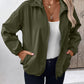 Pocketed Zip Up Long Sleeve Jacket