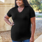Basic Bae Bamboo Full Size V-Neck Short Sleeve T-Shirt