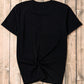 USA Round Neck Short Sleeve T-Shirt