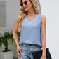 V-Neck Wide Strap Tank