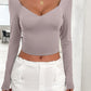 So Incredibly Me Plunge Long Sleeve T-Shirt