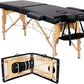 Black Adjustable Portable Massage Folding Table