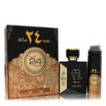 Men's Ard Al Zaafaran Oud 24 Hours Eau De Parfum Spray + 1.7oz Perfumed Spray (Unisex) By Al Zaafaran
