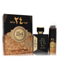 Men's Ard Al Zaafaran Oud 24 Hours Eau De Parfum Spray + 1.7oz Perfumed Spray (Unisex) By Al Zaafaran
