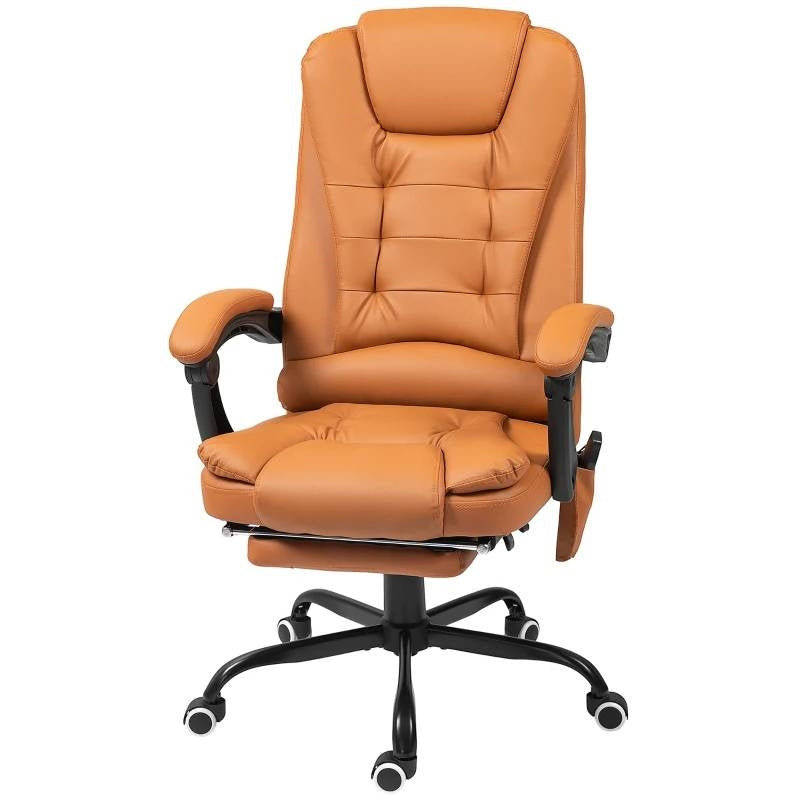 7 Mode Vibrating High Back Executive Massage Adjustable Office Chair