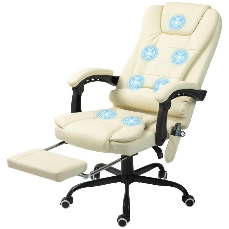 7 Mode Vibrating High Back Executive Massage Adjustable Office Chair