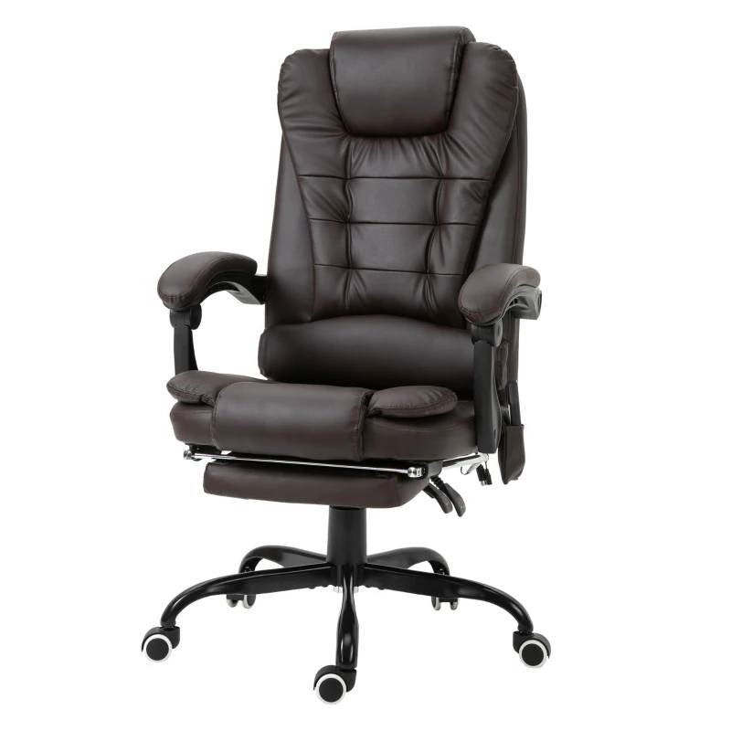 7 Mode Vibrating High Back Executive Massage Adjustable Office Chair