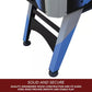 Blue Grey Black 4-foot Foosball Table with Abacus Scorers and 2 Balls