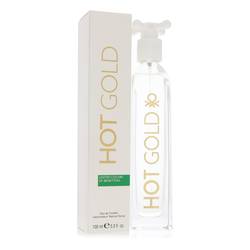 Women's Hot Gold Eau De Toilette Spray By Benetton