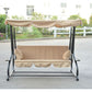 Outdoor Canopy Swing Patio Porch Shade Deck Bed in Sand