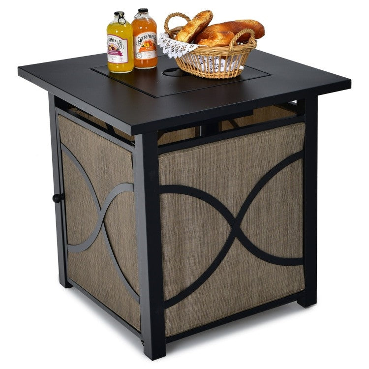 40,000 BTU Portable LP Gas Propane Fire Pit Table *