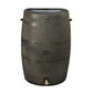 50-Gallon Brown Rain Water Collection Barrel with Brass Spigot