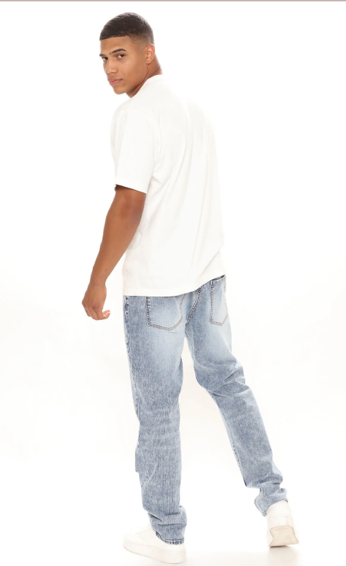 Mike Straight Taper Jeans