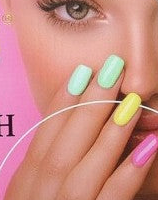 24pk Brown Red Tone Gel Nail Polish Collection *