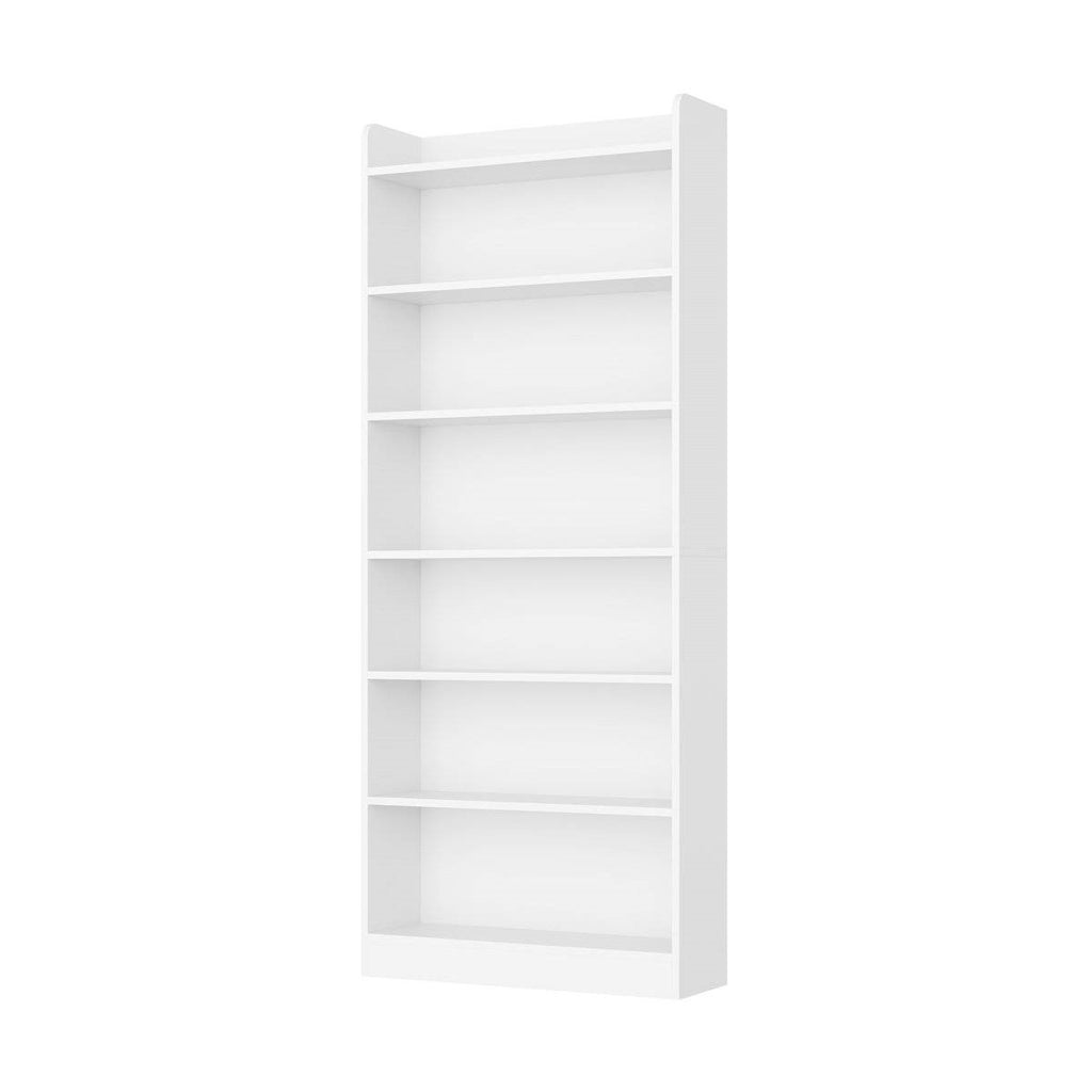 7-Tier Tall Modern Bookcase Space-Saving Storage Shelf