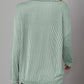 Double Take Striped Half Zip Long Sleeve T-Shirt