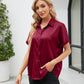 Button Up Short Sleeve Shirt