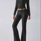 Devine Square Neck Long Sleeve Top and Pants Set