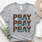 Letter Graphic Round Neck Short Sleeve T-Shirt