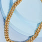 GNJ Brass Curb Chain Necklace