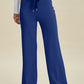 Basic Bae Full Size Air Scuba Drawstring Wide Leg Pants