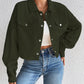 Honey Snap Down Long Sleeve Jacket