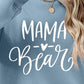 Letter Graphic Round Neck Long Sleeve Sweatshirt