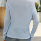 Round Neck Dropped Shoulder Knit Top