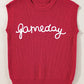 GAME DAY Round Neck Sweater Vest