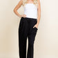 Super Lady Full Size Drawstring Elastic Waist Joggers with Pockets