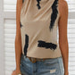 Cowl Neck Sleeveless Blouse