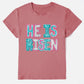 HE IS RISEN Sequin Round Neck T-Shirt