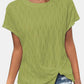 Full Size Round Neck Short Sleeve T-Shirt