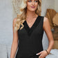 Lace Detail V-Neck Tank