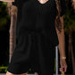 Openwork Short Sleeve Top and Shorts Cover Up Set
