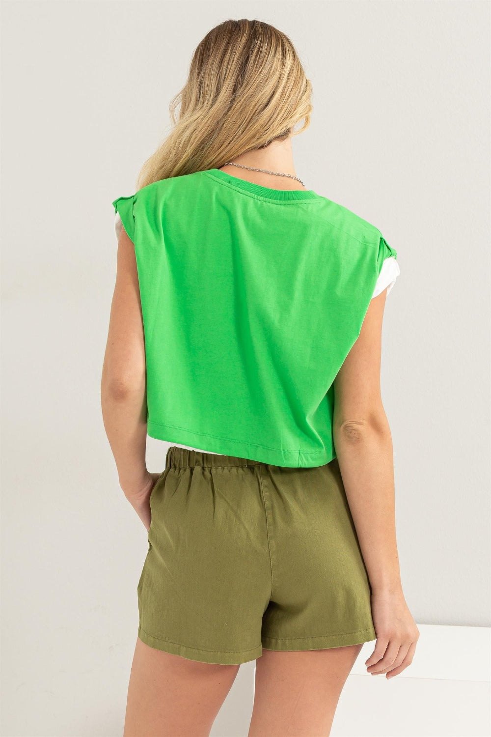 HYFVE Drawstring Hem Crop Top *